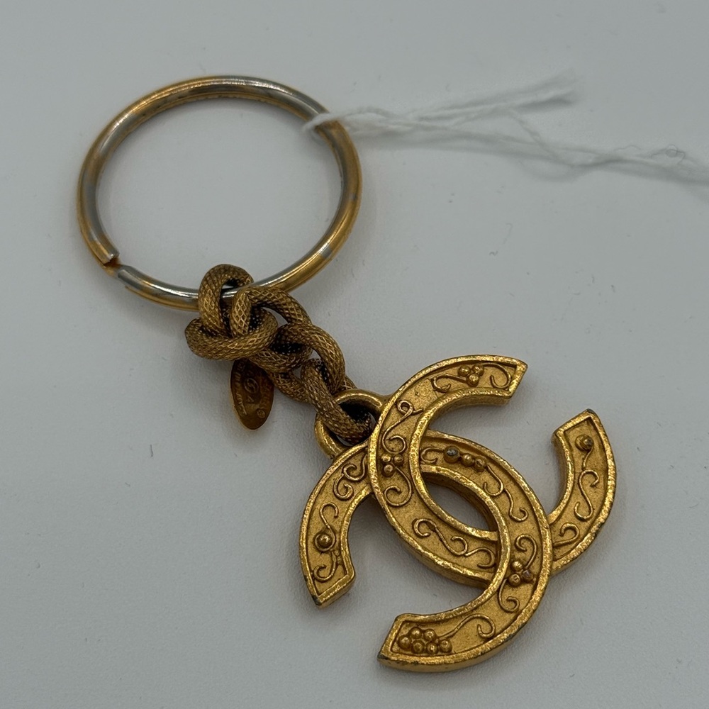 CHANEL Gold Key Holder